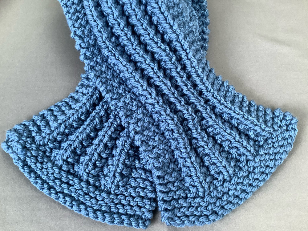 Mistake Rib Scarf Knitting Pattern – MBT Creates