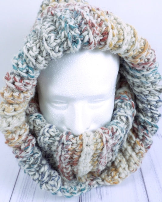 Crochet Turtleneck Hoodie Pattern