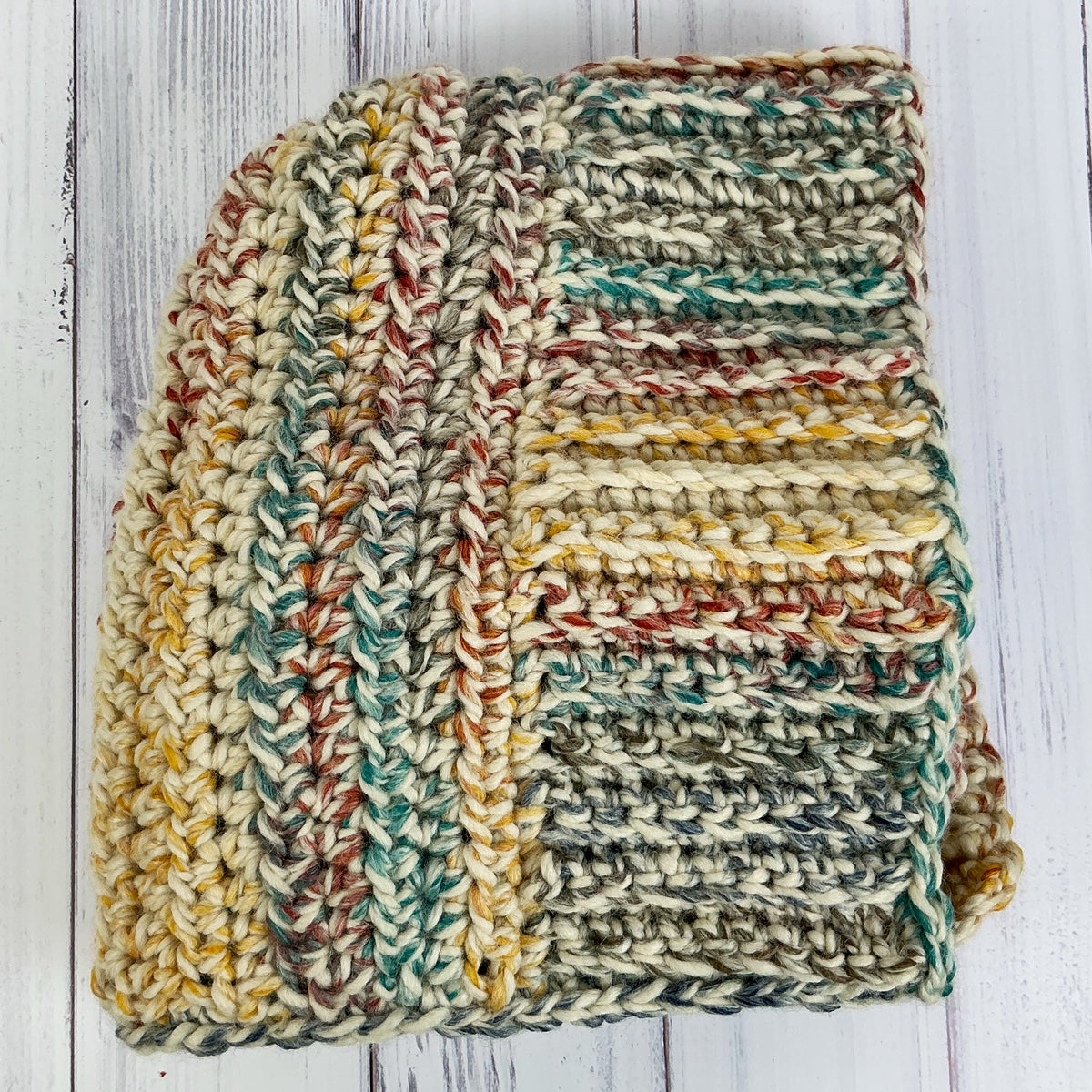 Crochet Turtleneck Hoodie Pattern