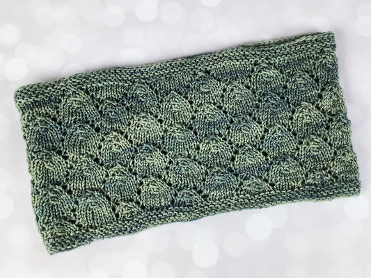 Aspen Leaf Cowl Pattern PDF